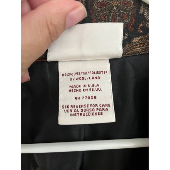 Vintage Light Weight Blazer by Worthington Size US 14 - Picture 3 of 12